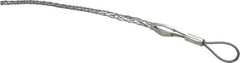 Woodhead Electrical - Flexible Eye, Closed Mesh, Steel Wire Pulling Grip - 12-3/4" Mesh, 1/2 to 0.61" Cable Diam - USA Tool & Supply