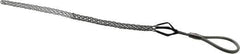 Woodhead Electrical - Flexible Eye, Closed Mesh, Steel Wire Pulling Grip - 12" Mesh, 0.37 to 0.49" Cable Diam - USA Tool & Supply