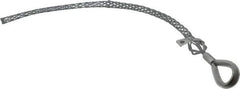 Woodhead Electrical - Flexible Eye, Closed Mesh, Steel Wire Pulling Grip - 18" Mesh, 3/4 to 0.99" Cable Diam - USA Tool & Supply