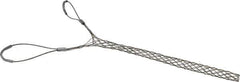 Woodhead Electrical - Double Eye, Closed Mesh, Bronze Wire Pulling Grip - 14" Mesh, 3/4 to 0.99" Cable Diam - USA Tool & Supply