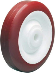 Hamilton - 5 Inch Diameter x 1-3/8 Inch Wide, Polyurethane on Polypropylene Caster Wheel - 450 Lb. Capacity, 1-1/2 Inch Hub Length, 1/2 Inch Axle Diameter, Delrin Bearing - USA Tool & Supply