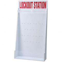 Brady - Empty Polystyrene Lockout Device Station - USA Tool & Supply