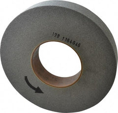 Norton - 12" Diam, 2" Face Width, 5" Center Hole, Fine Grade, Silicon Carbide Deburring Wheel - Convolute, Hard Density 7 Grade, 2,500 RPM - USA Tool & Supply