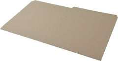 UNIVERSAL - 10 x 15", Legal, Manila, Heavyweight Manila File Folders - 11 Point Stock, 1/2 Tab Cut Location - USA Tool & Supply