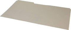 UNIVERSAL - 10 x 15", Legal, Manila, Heavyweight Manila File Folders - 11 Point Stock, 1/3 Tab Cut Location - USA Tool & Supply