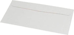 UNIVERSAL - 6-1/2" Long x 3-5/8" Wide Gummed Flap Plain White Envelope - 24 Lb Paper Weight - USA Tool & Supply