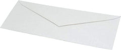 UNIVERSAL - 9-1/2" Long x 4-1/8" Wide Gummed Flap Plain White Envelope - 24 Lb Paper Weight - USA Tool & Supply
