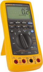 Fluke - 789, CAT III, 1,000 VAC/VDC, Digital Auto Ranging Average Responding Manual Ranging Multimeter - 40 mOhm, Measures Voltage, Capacitance, Current, Frequency, Resistance - USA Tool & Supply