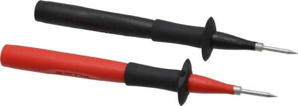 Fluke - Black/Red Electrical Test Equipment Probe - Use with TL222, TL224 Test Lead - USA Tool & Supply