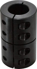 Climax Metal Products - 25mm Inside x 45mm Outside Diam, Metric One Piece Clamping Rigid Coupling - 75mm Long - USA Tool & Supply