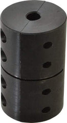 Climax Metal Products - 1/2" Inside x 2" Outside Diam, Machinable Rigid Coupling - No Keyway - 3" Long - USA Tool & Supply