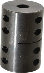 Climax Metal Products - 3/4" Inside x 2-1/2" Outside Diam, Machinable Rigid Coupling - No Keyway - 3-3/4" Long - USA Tool & Supply