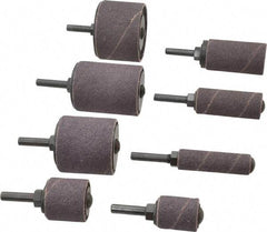 Merit Abrasives - 32-Piece Spiral Band Kit - Includes 3/4 to 2" Diam & 1 to 1-1/2" Wide Band Drums in Coarse, Medium & Fine Grades - USA Tool & Supply