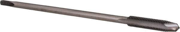 Reiff & Nestor - #10-32 UNF 2 Flute H3 Bright Finish High Speed Steel Spiral Point Extension Tap - Plug Chamfer, 4" OAL, 2B/3B Class of Fit - Exact Industrial Supply
