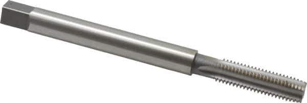 Made in USA - M12x1.75 Metric Coarse, 4 Flute, Bright Finish High Speed Steel, Hand, Extension Pulley Tap - Plug Chamfer, 6" OAL - USA Tool & Supply
