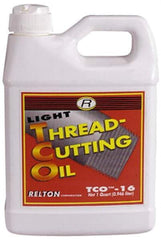 Relton - TCO-14, 55 Gal Drum Tapping Fluid - Straight Oil, For Thread Smoothing - USA Tool & Supply