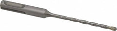 Relton - 5/32" Diam, SDS-Plus Shank, Carbide-Tipped Rotary & Hammer Drill Bit - USA Tool & Supply