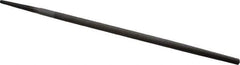 Value Collection - 10" Long, Second Cut, Round American-Pattern File - Double Cut, Tang - USA Tool & Supply