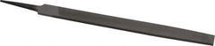 Value Collection - 10" Long, Smooth Cut, Mill American-Pattern File - Single Cut, 11/64" Overall Thickness, Tang - USA Tool & Supply