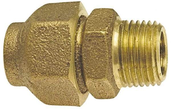 NIBCO - 3/4" Cast Copper Pipe Flared Adapter - FL x M - USA Tool & Supply