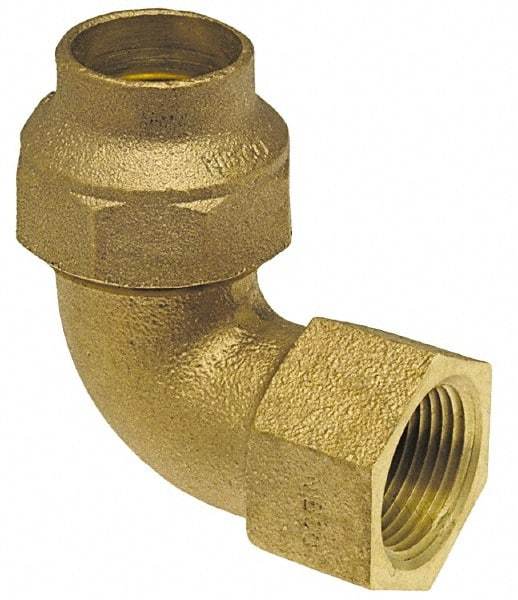 NIBCO - 3/4" Cast Copper Pipe Fitting - FL x F - USA Tool & Supply