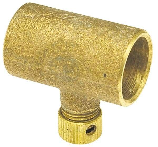 NIBCO - 3/4" Cast Copper Pipe Drain Coupling - C x C, Pressure Fitting - USA Tool & Supply