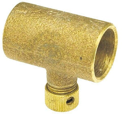 NIBCO - 3/4" Cast Copper Pipe Drain Coupling - C x C, Pressure Fitting - USA Tool & Supply