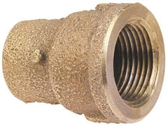 NIBCO - 3/4 x 3/8" Cast Copper Pipe Adapter - C x F, Pressure Fitting - USA Tool & Supply