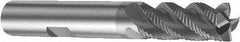 Sandvik Coromant - 8mm, 19mm LOC, 8mm Shank Diam, 63mm OAL, 4 Flute, Solid Carbide Square End Mill - Single End, TiAlN Finish, Spiral Flute, 40° Helix, Centercutting, Right Hand Cut, Right Hand Flute, Series CoroMill Plura - USA Tool & Supply