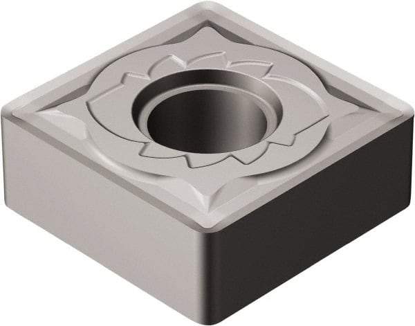 Sandvik Coromant - SNMG643 SMR Grade H13A Carbide Turning Insert - 90° Square, 3/4" Inscr Circle, 1/4" Thick, 3/64" Corner Radius - USA Tool & Supply