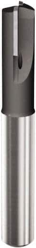 Seco - 6mm, 13mm LOC, 8mm Shank Diam, 64mm OAL, 2 Flute, Polycrystalline Diamond (PCD) Square End Mill - Single End, Uncoated, Straight Flute, Centercutting, Right Hand Cut, Right Hand Flute, Series JPD890 - USA Tool & Supply