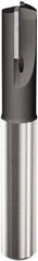 Seco - 6mm, 13mm LOC, 8mm Shank Diam, 64mm OAL, 2 Flute, Polycrystalline Diamond (PCD) Square End Mill - Single End, Uncoated, Straight Flute, Centercutting, Right Hand Cut, Right Hand Flute, Series JPD890 - USA Tool & Supply