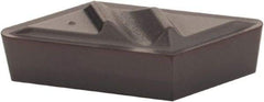 Kennametal - NPGR52, KCU25 Grade Carbide Profiling Insert - AlTiN Finish, 55° Incl Angle, Parallelogram, 0.4566" Side Length, 1/8" Thick, 1/32" Corner Radius - USA Tool & Supply
