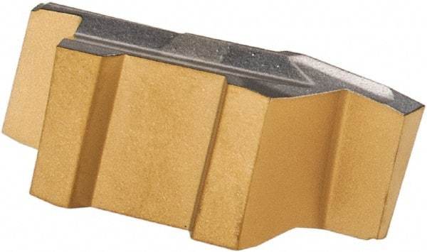 Iscar - 100000GIP X Grade IC830, 1.04mm Cutting Width Carbide Grooving Insert - 2mm Max Depth of Cut, Right Hand, TiAlN Finish - USA Tool & Supply