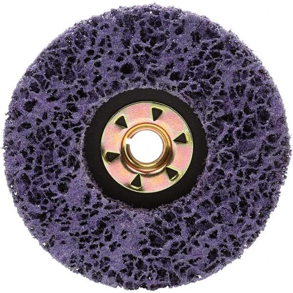 3M - 6" Diam, Silicon Carbide Hook & Loop Disc - Very Coarse Grade, Coated, - USA Tool & Supply