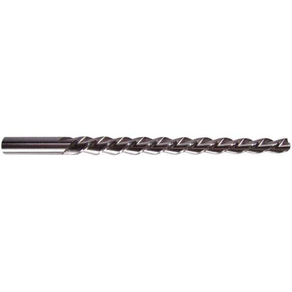 Alvord Polk - #6/0 Pin, 0.081" Diam, 0.0611" Small End, 0.0938" Diam Straight Shank, 15/16" Flute, Taper Pin Reamer - USA Tool & Supply