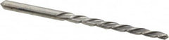 Alvord Polk - #3/0 Pin, 0.13" Diam, 0.1029" Small End, 0.1406" Diam Straight Shank, 1-5/16" Flute, Taper Pin Reamer - USA Tool & Supply