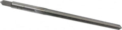 Alvord Polk - #2/0 Pin, 0.1462" Diam, 0.1137" Small End, 0.1562" Diam Straight Shank, 1-9/16" Flute, Taper Pin Reamer - USA Tool & Supply