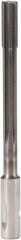 Seco - 1/4" Solid Carbide 6 Flute Chucking Reamer - Straight Flute, 10mm Straight Shank, 115mm OAL - USA Tool & Supply