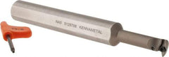 Kennametal - GP..., CSPI Internal Indexable Profiling Toolholder - 1/2" Shank Width, 4" Long, Steel, Through Coolant - USA Tool & Supply