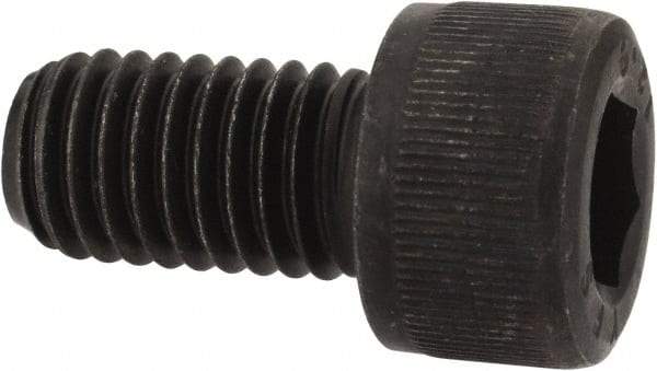 Value Collection - M10x1.50 Metric Coarse Hex Socket Drive, Socket Cap Screw - Grade 12.9 Alloy Steel, Black Oxide Finish, Fully Threaded, 18mm Length Under Head - USA Tool & Supply