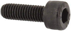 Value Collection - M5x0.80 Metric Coarse Hex Socket Drive, Socket Cap Screw - Grade 12.9 Alloy Steel, Black Oxide Finish, Fully Threaded, 15mm Length Under Head - USA Tool & Supply