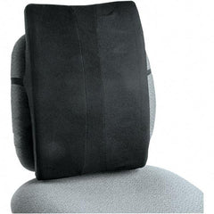 Safco - Black Backrest - For Office Chairs, Car Seat & Home Use - USA Tool & Supply