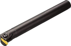 Sandvik Coromant - AG123, Internal, Left Hand, 7mm Max Depth of Cut, 3mm Max Groove Width, Indexable Grooving Tool Holder - N123..CM, N123..GM Insert Compatibility, 7-7/8" OAL, Through Coolant - USA Tool & Supply