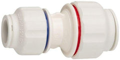 Value Collection - 3/4 x 1/2" OD, Polysulfone Push-to-Connect Union - 250 Max psi, White - USA Tool & Supply