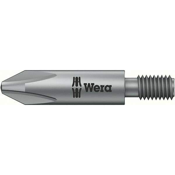 Wera - #2 Phillips Screwdriver Bit - M5 Drive, 2" OAL - USA Tool & Supply