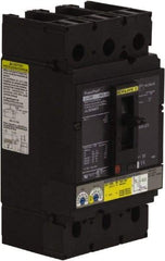 Square D - 250 Amp, 600 V, 3 Pole, Panel Mount Circuit Breaker - Electronic Trip, Multiple Breaking Capacity Ratings, 3/0 AWG - USA Tool & Supply