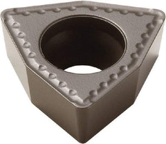 Seco - WCMX0.250 85 Grade DP3000 Carbide Indexable Drill Insert - TiCN/Al2O1 Finish, Trigon, 1/4" Inscribed Circle - USA Tool & Supply