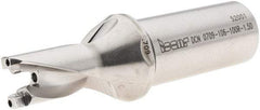 Iscar - 0.709" to 0.744" Diam, 1.5xD, 1.06" Max Depth, 1" Shank Diam, 4.39" OAL, Replaceable-Tip Drill - FCP, ICK, ICK-2M, ICM, ICN, ICP, iCP-2M Insert, 18 Seat Size, 70794714 Toolholder, Series SumoCham - USA Tool & Supply