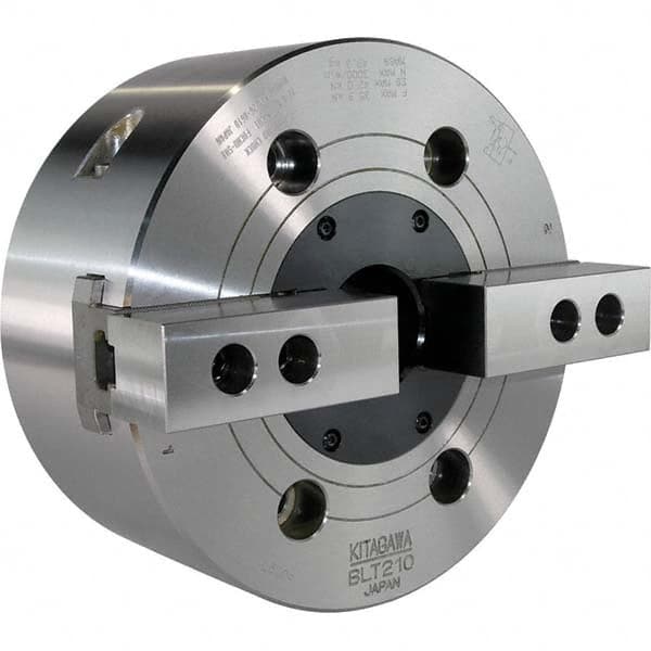 Kitagawa - Power Lathe Chucks Chuck Diameter (Decimal Inch): 10.0000 Number of Jaws: 2 - USA Tool & Supply